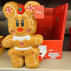 Disney Mickey Gingerbread Shaped Pillow